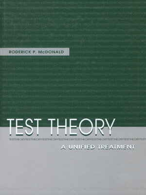 cover image of Test Theory
